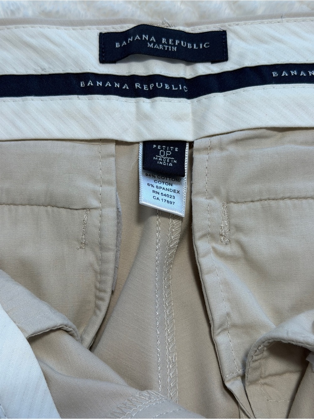 Banana Republic Beige/Tan Petite Pants